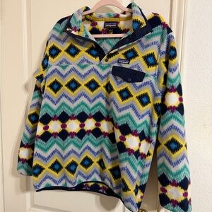 Patagonia Synchilla Geometric Fleece Sweater